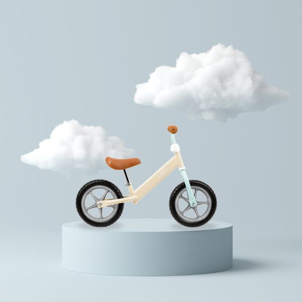 Qkids Fleet Rowerek Biegowy Cappuccino zdjęcie 3