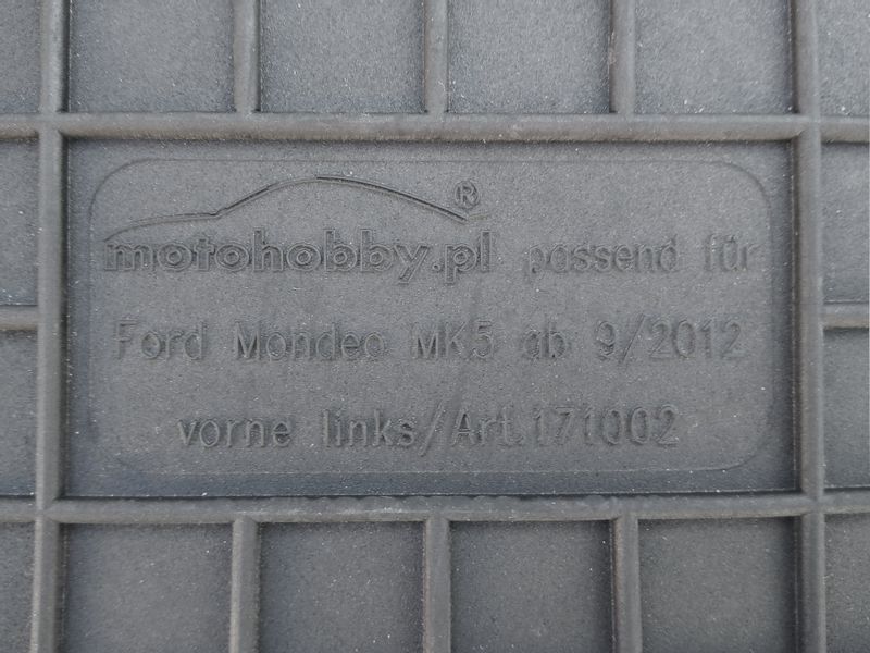 Ford Mondeo MK5 od 14 DYWANIKI GUMOWE DEDYKOWANE zdjęcie 2