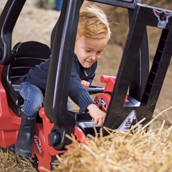 BIG Wózek Widłowy Na Pedały Linde Forklift zdjęcie 3