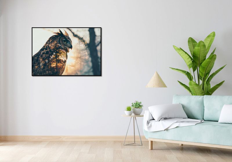 Plakat 100x70cm Sowi Duch zdjęcie 4