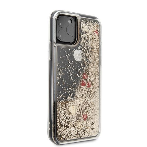 Guess Liquid Glitter Hearts - Etui do iPhone 11 Pro Max na Arena.pl
