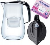 Duży dzbanek filtrujący Aquaphor ONYX 4,2 L CZARNY