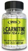Real Pharm L-Karnityna L-carnitine Green Tea & CLA 90 kapsułek