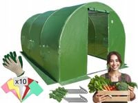 TUNEL 2,5x4 FOLIOWY OGRODOWY 10m2 GRATIS rurka 25mm szklarnia folia foliak