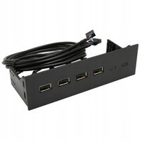 5.25 Cal USB2.0 Hub Panel przedni wielofunkcyjny