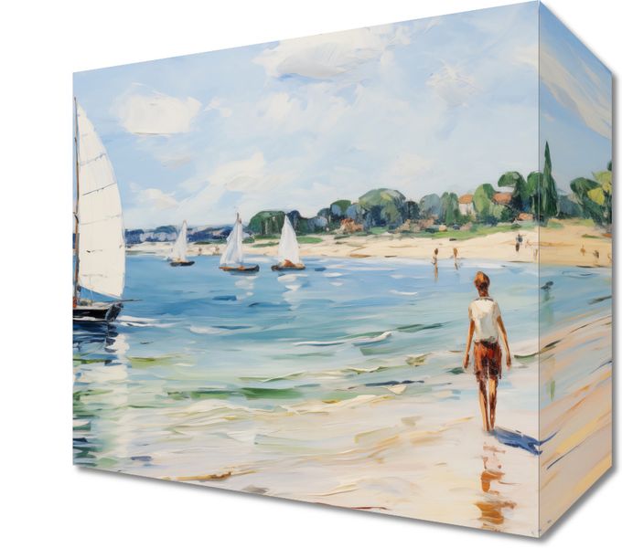 Obraz 20x20cm Życie na Brzegu zdjęcie 1