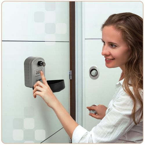 4CONVY sejf klucze zewnętrzny kasetka skrzynka na szyfr kod +KLUCZ AWARYJNY na Arena.pl