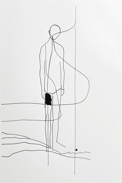 Plakat 61x91,5cm Samotna Wędrówka zdjęcie 1