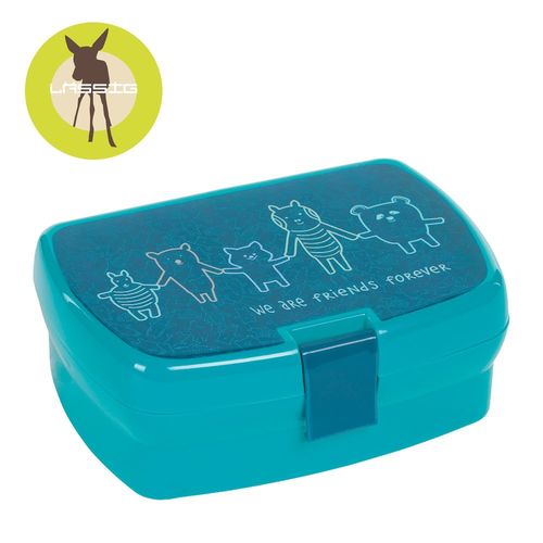 Lassig - Lunchbox About Friends niebieski na Arena.pl