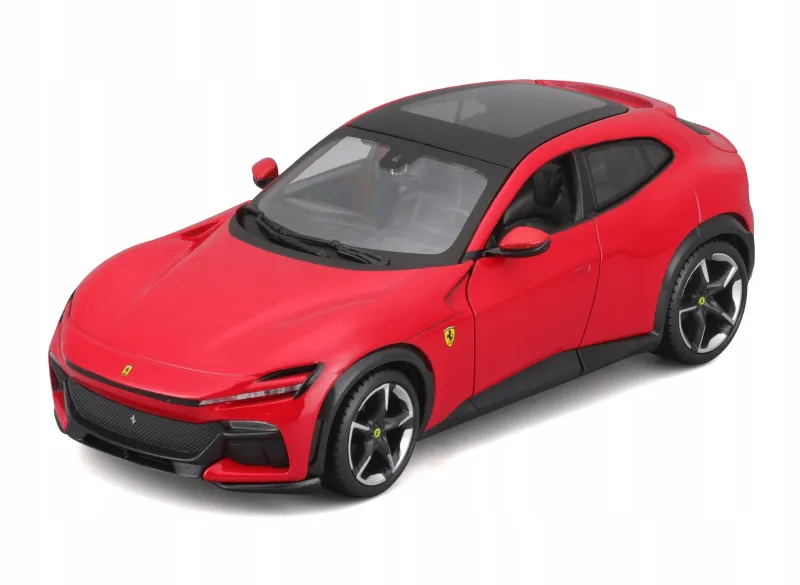 Auto metal., 1:24, FERRARI R & P, czer. zdjęcie 8