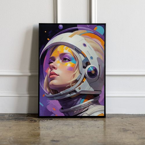 Plakat astronauta kosmos 70x100 cm na Arena.pl