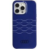 Etui Audi do iPhone 13 Pro Max, Niebieski, MagSafe
