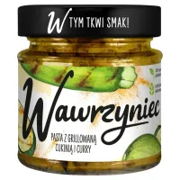 Pasta z grillowaną cukinią i curry 180g