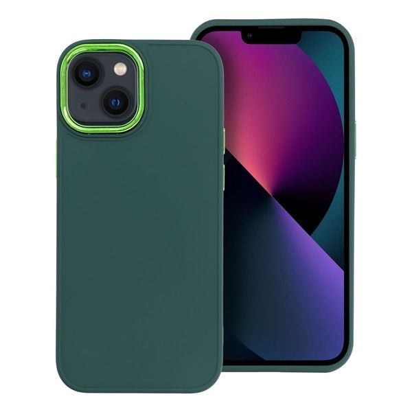 Futerał FRAME do IPHONE 13 Mini zielony zdjęcie 1