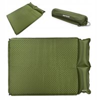 MATA SAMOPOMPUJĄCA MATERAC KARIMATA DMUCHANA METEOR 192×132×3 2-osobowa