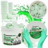 Tabletki Bakterie do szamba Oczyszczalni na Rok Tłuszcze All in One