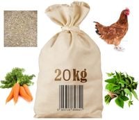 Naturalna Karma Nioska z Ziołami Kruszonka Pasza dla Kur Niosek