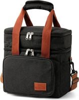 TORBA TERMICZNA PIKNIK PLAŻĘ ŚNIADANIOWA LUNCH BOX DWUPOKŁADOWY 10L