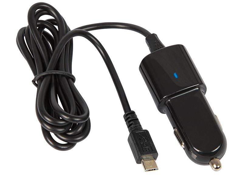 Ładowarka samochodowa wtyk  micro USB 5V 2,1A 12-24V zdjęcie 1
