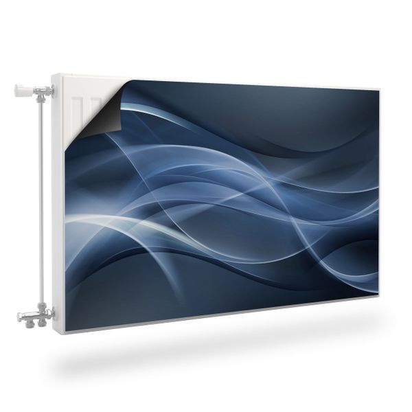 Mata MAGNETYCZNA Na Kaloryfer Fala Abstrakcja 120cm x 60cm zdjęcie 1