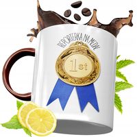 Kubek Bordowy Dla Dziennikarza Na Urodziny Prezent Z Nadrukiem Ze Zdjęciem