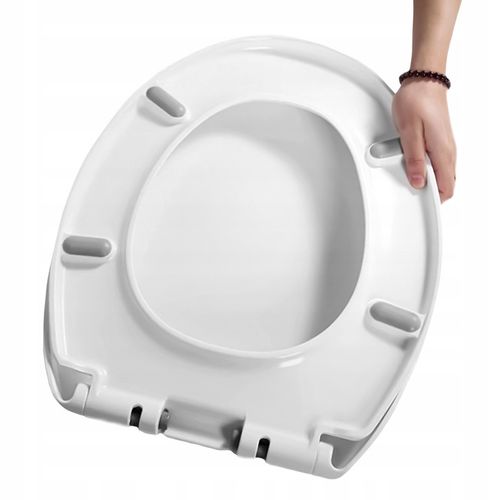 DESKA WC SEDESOWA WOLNOOPADAJĄCA TWARDY DUROPLAST do sedesu KOŁO JAKOŚĆ na Arena.pl