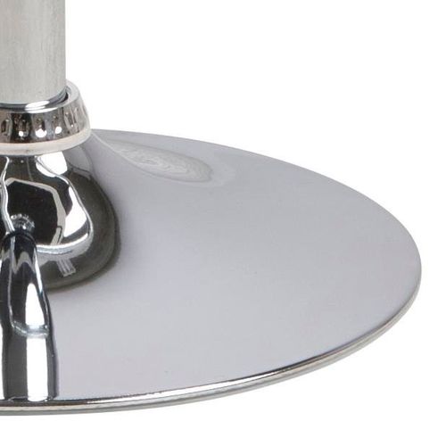 Stołek barowy Regulowany Grace biały/czarny na Arena.pl