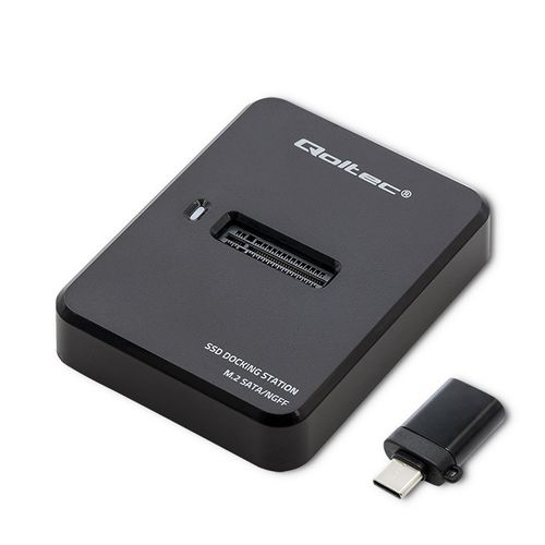 Qoltec Stacja dokująca dysków SSD M.2 SATA | NGFF | USB 3.1 na Arena.pl