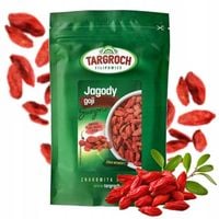 JAGODY GOJI Targroch 1kg 1000g SUSZONE NATURALNE JAKOŚĆ ŻELAZO WAPŃ WIT C