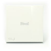 Efapel Base klawisz do łącznika zwiernego z podświetleniem z symbolem klucz biały 90794 TBR