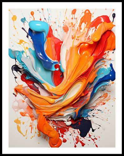 Plakat 50x65cm Taneczne Fale na Arena.pl
