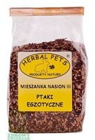 HERBAL PETS Mieszanka nasion III ptaki egzotyczne karma dla ptaków papugi