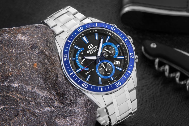 zegarek męski casio edifice efr-552d-1a2vuef + box zdjęcie 4