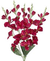 SZTUCZNE KWIATY BUKIET GĘSTY DUŻY MIECZYK MIECZYKI