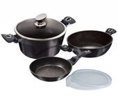 zestaw garnków berlingerhaus bh-6905 carbon pro