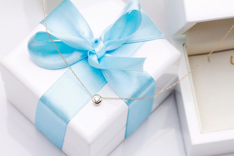 Emaga Złoty naszyjnik NZD4750 - Diament zdjęcie 5