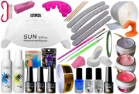 ZESTAW STARTOWY DO PAZNOKCI ŻELOWO HYBRYDOWY XXXXL