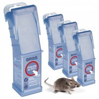 Łapka Pułapka Żywołapka Na Myszy Skuteczna i Humanitarna Bros x 4 sztuki