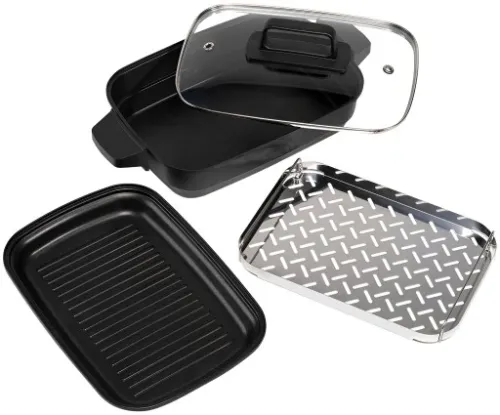 Grill elektryczny Cuisinart GRMC3E 1400W szaro-czarny na Arena.pl