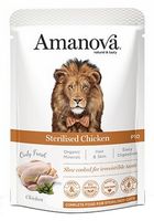 Amanova Cat Sterilised Chicken - Kurczak Saszetka 85G [P10]