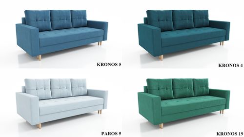 Kanapa SCANDI rozkładana, na sprężynach na Arena.pl