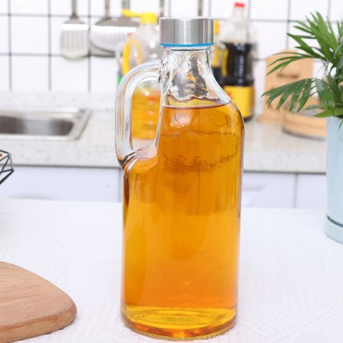 KARAFKA SZKLANA NA WODĘ SOK LEMONIADĘ MLEKO 1L BUTELKA Z ZAKRĘTKĄ na Arena.pl