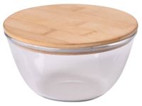 Miska szklana FRESH LUNCH, brązowy, transparentny