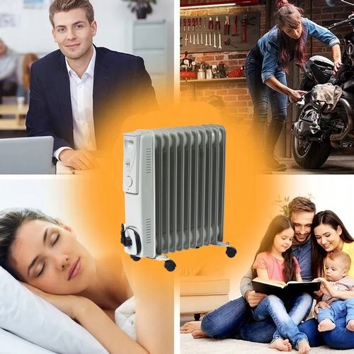 GRZEJNIK ELEKTRYCZNY 2500W OLEJOWY 11 ŻEBEREK TERMOSTAT ŻEBERKOWY OLEJAK na Arena.pl