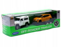 Land Rover Defender Renault Clio RS laweta 1:34-39