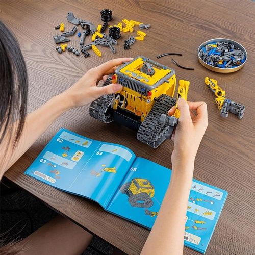 PROGRAMOWALNY ROBOT ZESTAW KONSTRUKCYJNY APP I PILOT KONTROLA DLA DZIECI na Arena.pl