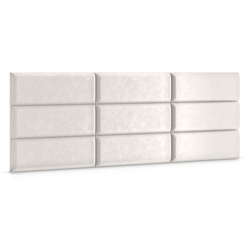 Panel Tapicerowany Ścienny Kremowy 50cm x 15cm na Arena.pl