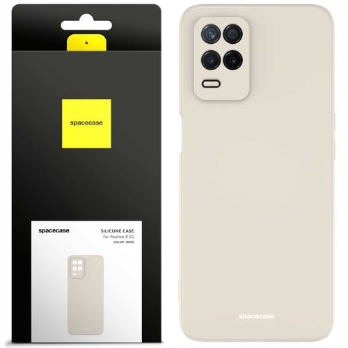 Spacecase Silicone Case Realme 8 5G bone na Arena.pl