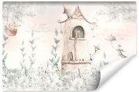 Fototapeta Dla Dziewczynki KRÓLEWNA W Wieży Zamek Bajka 400cm x 280cm