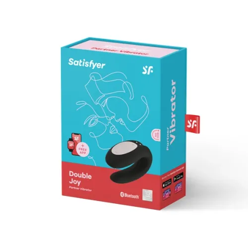 Wibrator dla par - Satisfyer Double Joy Black na Arena.pl